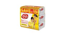 LIFEBUOY LEMON FRESH TRIO SOAP BAR 130G