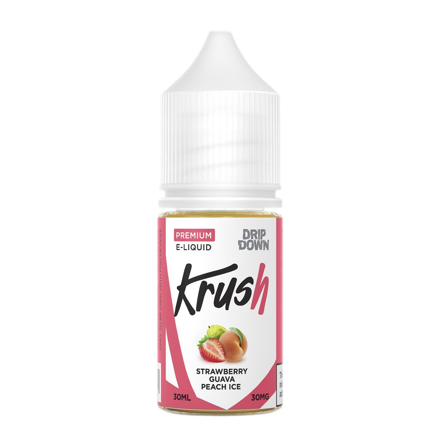 KRUSH STRAWBERRY GUAVA PEACH ICE 30MG 30ML