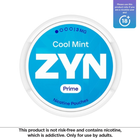 ZYN Prime Cool Mint 3mg (1 Dot) Nicotine Pouches 1 Can