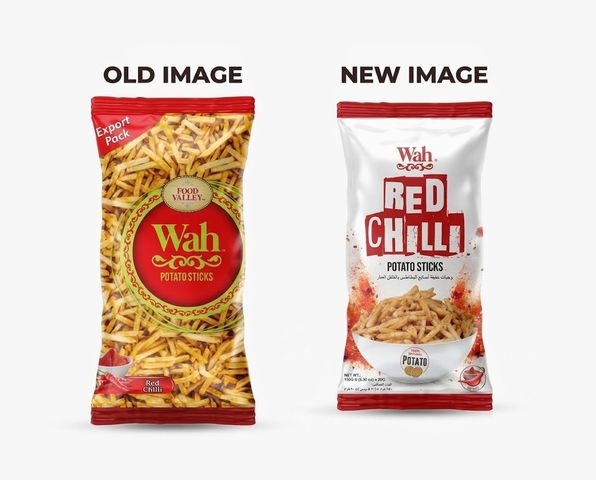Food Valley Potato Sticks Red Chilli 150g
