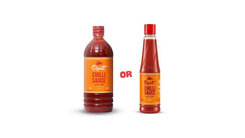 Dipitt Chilli Sauce Bottle (PET) 800ml