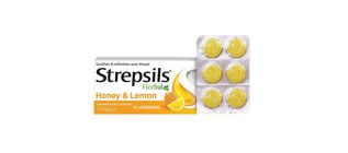 Strepsils Lozenges Honey & Lemon 1 Strip x 6 Tablets