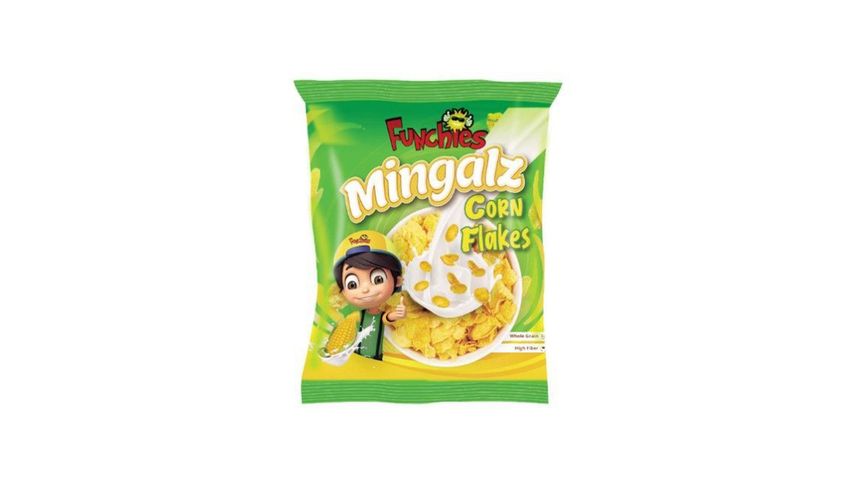 Funchies Mingalz Corn Flakes Party Pack 125g