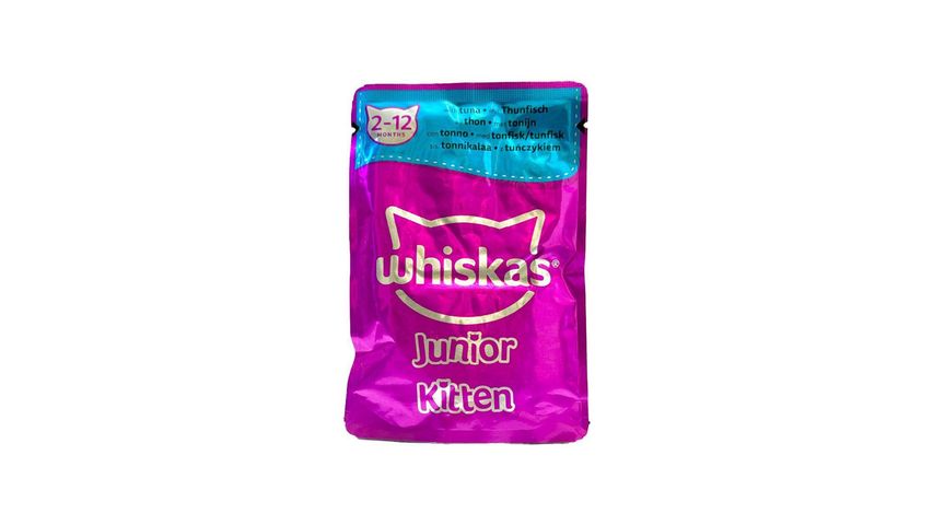 Whiskas Kitten Tuna In Jelly Cat Food 85g