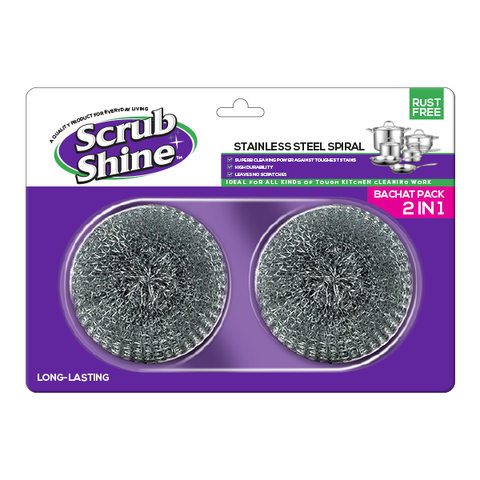 Scrub Shine Spiral Regular (2-in-1)