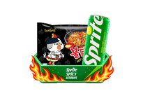 Sprite Can 250ml + Samyang Instant Noodle Hot Chicken Flavour Buldak 140g