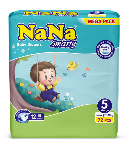 NaNa Smarty Jumbo Extra Large 72 Pieces