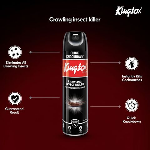 Kingtox Crawling Insect Killer Spray 400ml