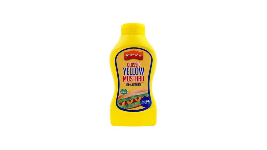 Shangrila Classic Yellow Mustard 227g