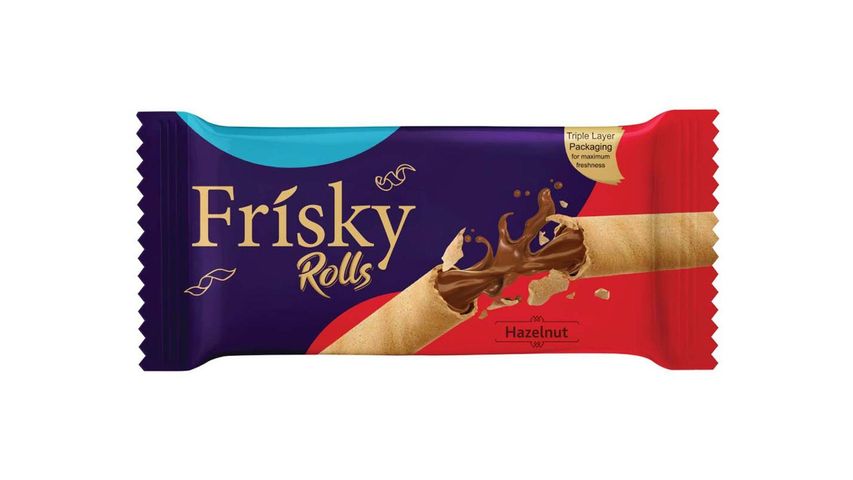 Innovative Frisky Rolls Hazelnut Family Pack Box