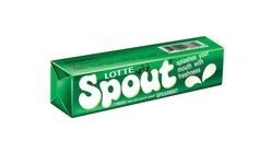 Lotte Spout Bubble Gum Spearmint