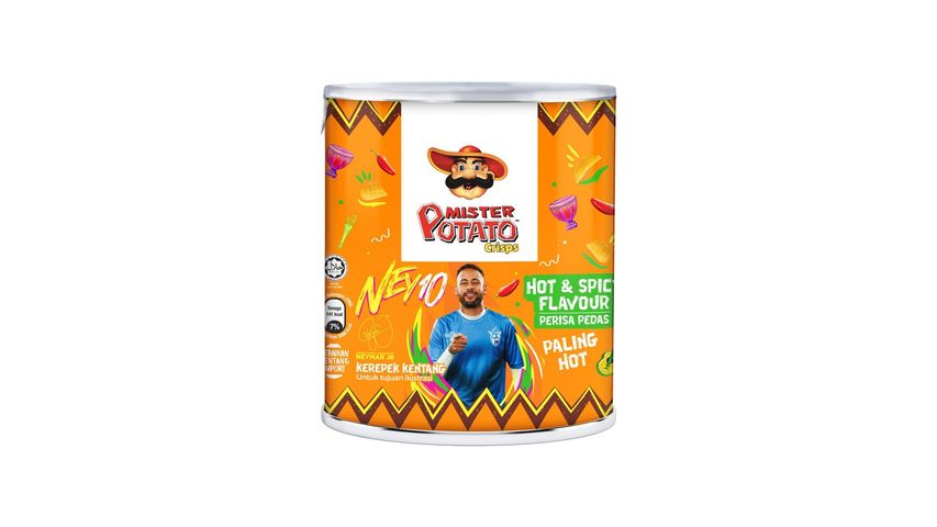 Mister Potato Chips Hot&Spicy 40g