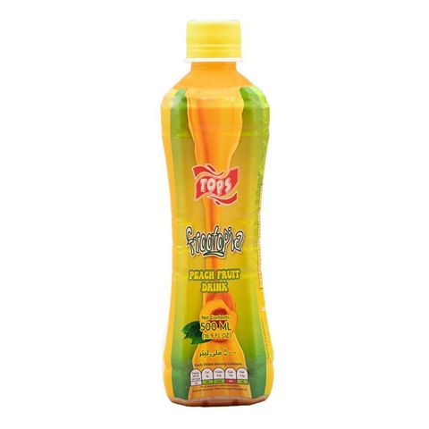 Tops Frootopia Peach Fruit Drink 500ml