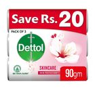 Dettol Soap Skincare 90g - Pack of 3