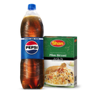 Pepsi PET 1.5l + Shan Pilau Biryani Masala 45g