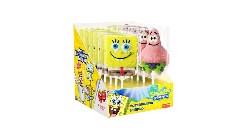 Relkon Spongebob Marshmallow Lollipop 45g