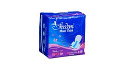 Freedom Sanitary Pads Maxi Thick Extra Long 8 Pieces