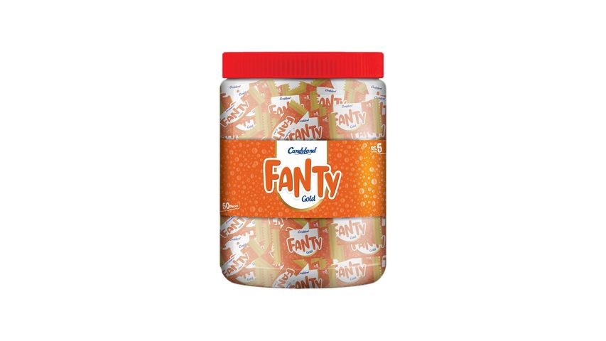 Candyland Fanty Gold Jar 50 Pieces