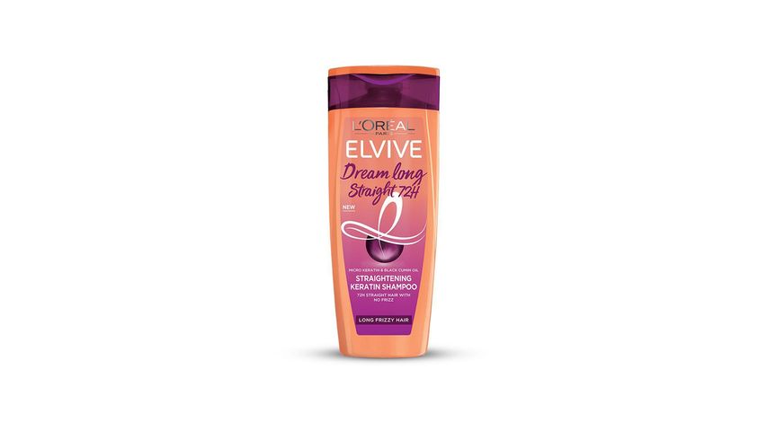 L'Oreal Paris Elvive Dream Long Straight 72Hrs Straightening Keratin Shampoo 360ml
