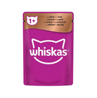 Whiskas 1+ poultry feast in gravy with duck 85G
