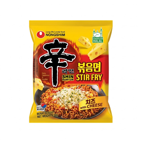 Nongshim Shin Ramyun Stir Fry with Cheese (Imported)