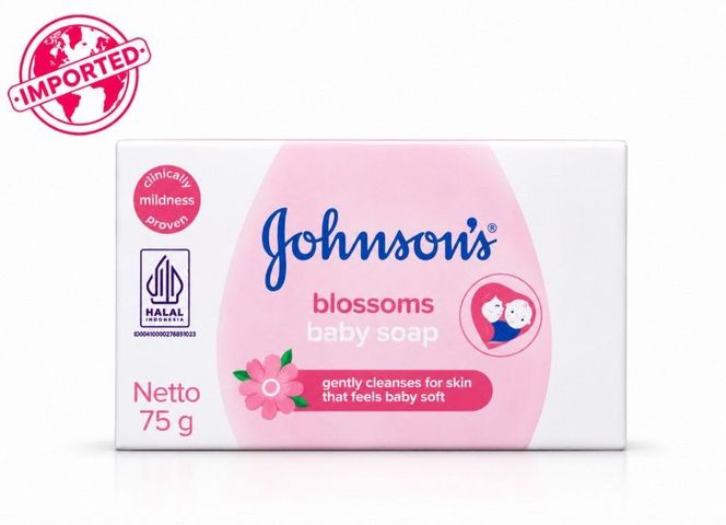 Johnsons Baby Soap 75Gm Pink (Imported)