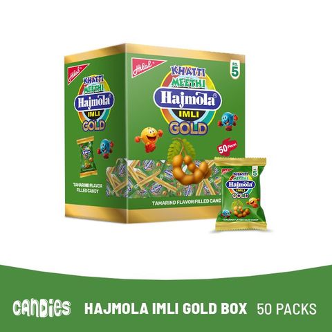 Hajmola Imli Candy Box 50 Pieces