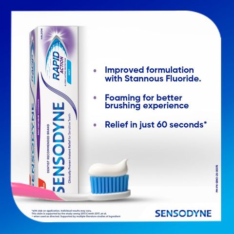 Sensodyne Toothpaste Rapid Action 100g