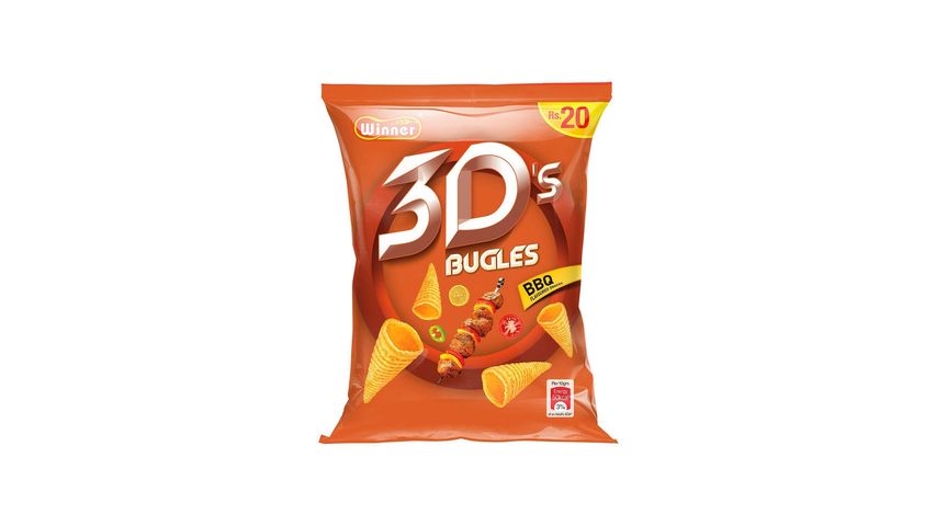 Winner 3D's Bugles BBQ 19g