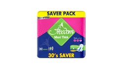 Freedom Sanitary Pads Maxi Thick Long 30 Pieces