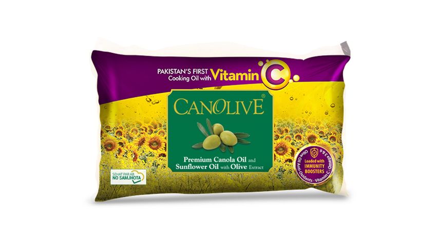 CanOlive Oil Poly Pouch 1 Ltr