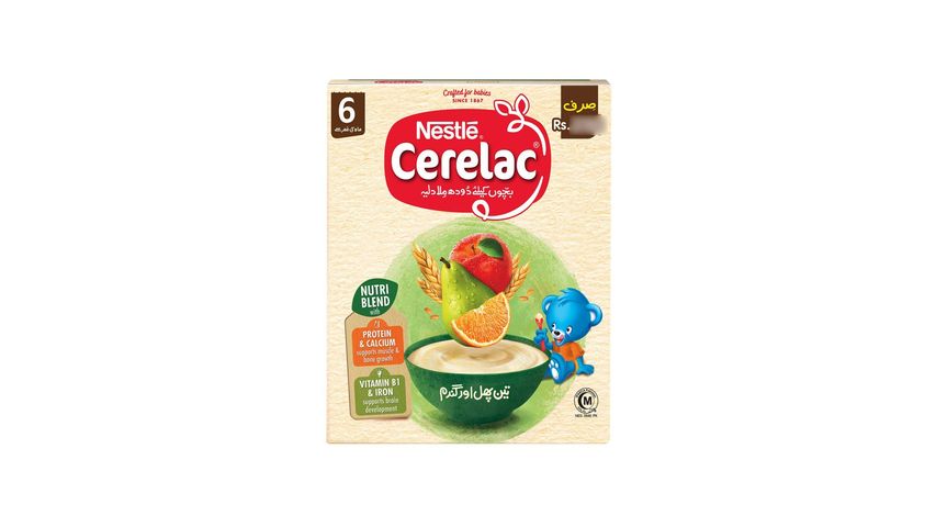 Cerelac Vitamin B1 & Iron (3 Fruits) 100g