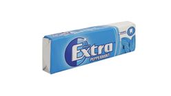 Wrigley's Extra Gum Peppermint Sugar Free Cubes Imported 10 Pieces