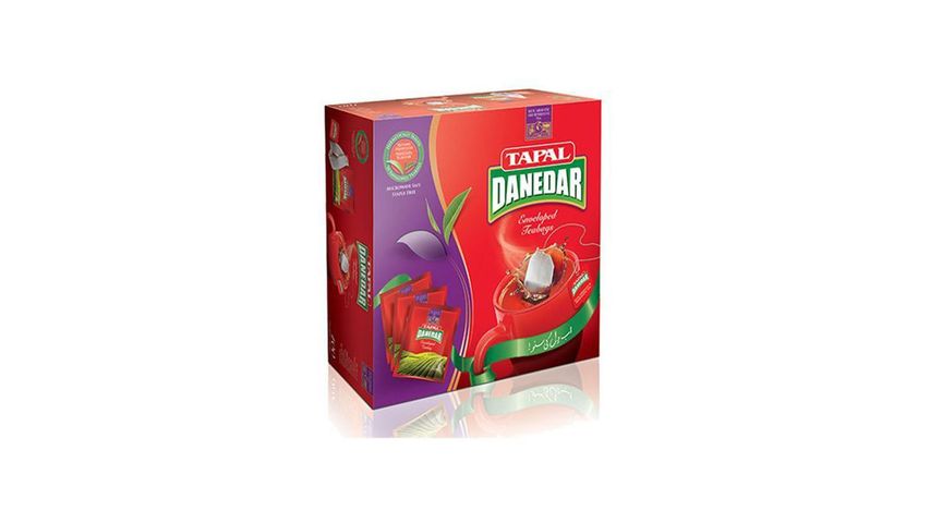 Tapal Danedar Tea Enveloped 50Pcs Bags 100Gm