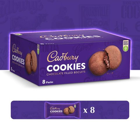 Cadbury Cookies Center Filled Chocolate (Rs.40) 25g