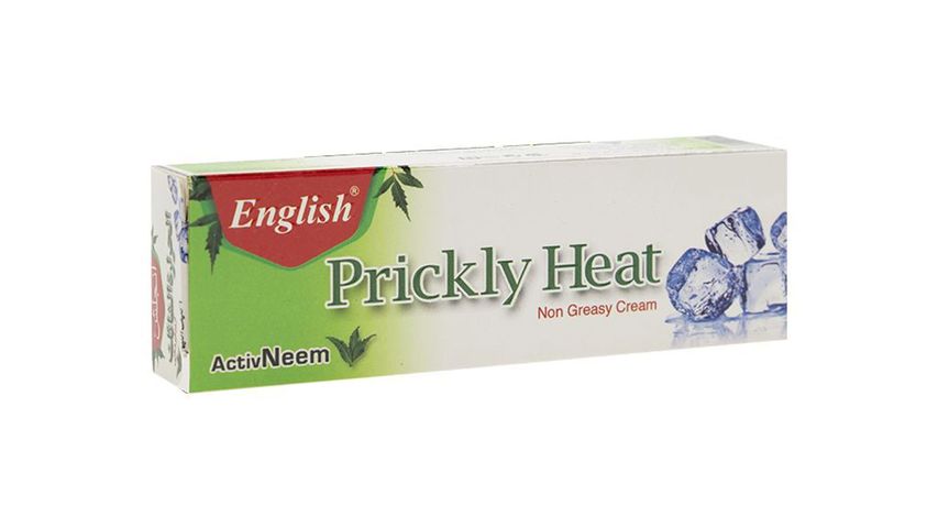 English Prickly Heat Cream Neem 80Ml