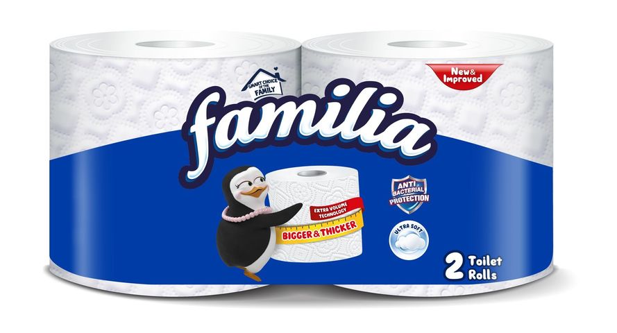 Familia Plus Toilet Paper 2 Pieces