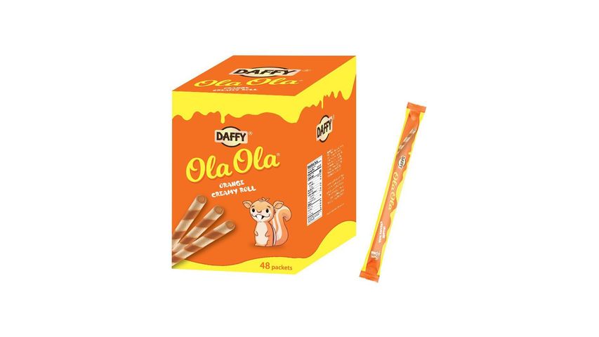 Daffy Olaola Roll Orange Box Pack (Rs. 120)