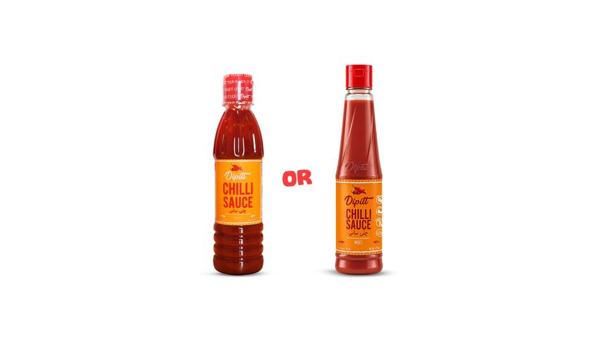 Dipitt Chilli Sauce Bottle (PET) 300ml