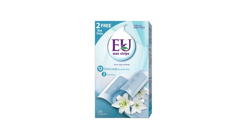 Eu Body Wax Strips 10S Lily