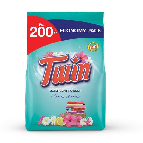 Twin Detergent Powder Economy Pack 850grm