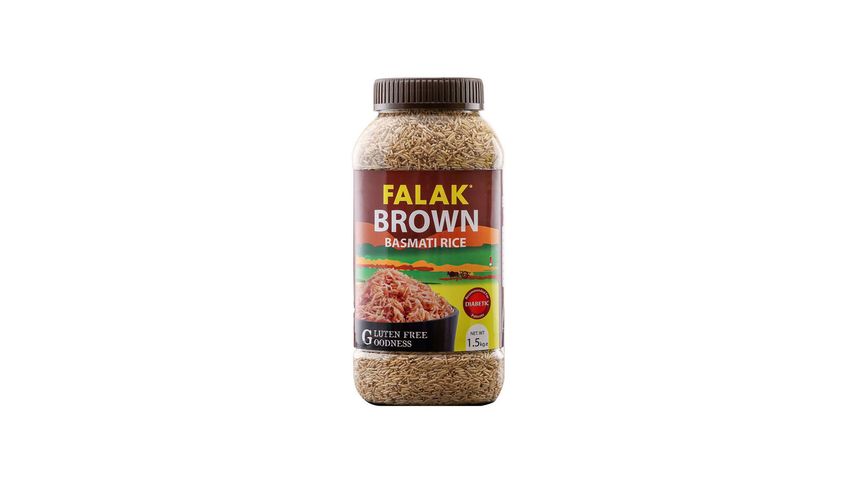 Falak  Brown Basmati Rice  1.5kg