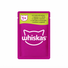 Whiskas 1+ meaty meals in jelly with lamb 85G