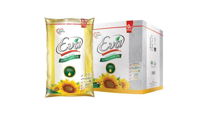 Eva Sunflower Oil Pillow Pouch 1L