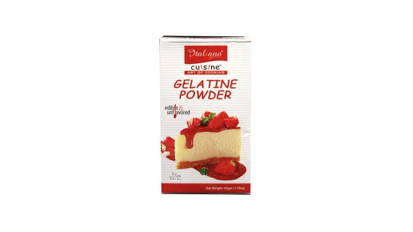 Italiano Gelatine Powder 50Gm Box
