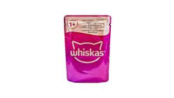 Whiskas Salmon Fish & Turkey In Jelly Cat Food 85g