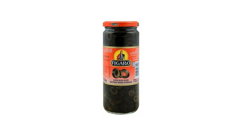 Figaro Olives Black Sliced 240g