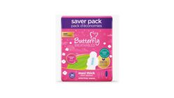 Butterfly Maxi Thick Cottony Trio Extra Long Pads 26 Pieces