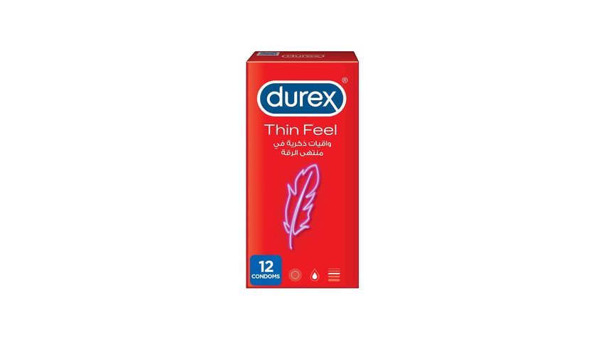 Durex Thin Feel Condom 12 Pieces