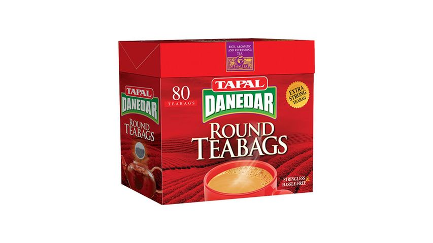 Tapal Danedar Round Tea Bags 80 Pieces 200g